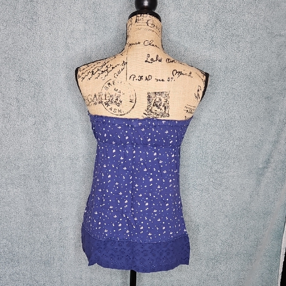 Heritage 1981 Blue Strapless Top - Picture 5 of 8
